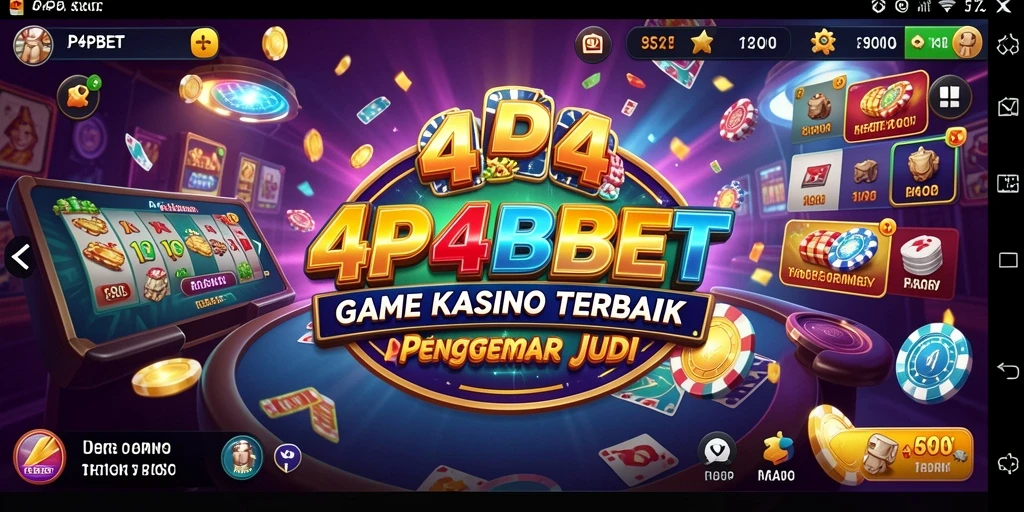 Tampilan menarik dari gameplay 4P4BET yang seru dan penuh warna.