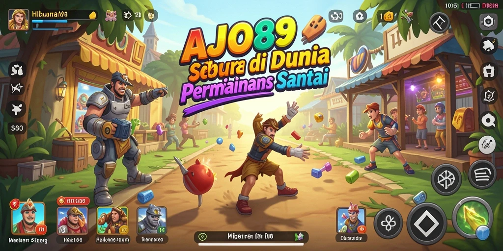Tampilan gameplay AJO89 dengan grafik menarik dan efek suara memukau.