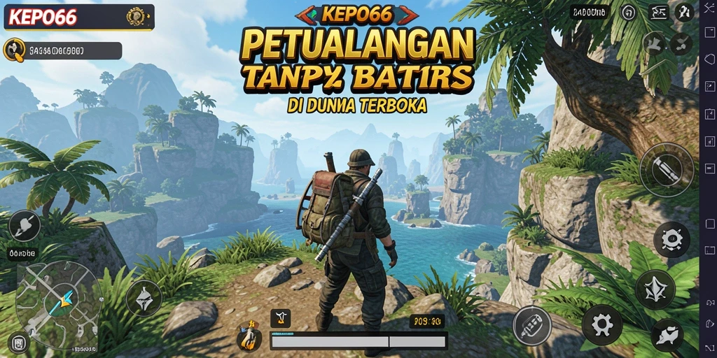 Tampang menarik dari gameplay Open World KEPO66.