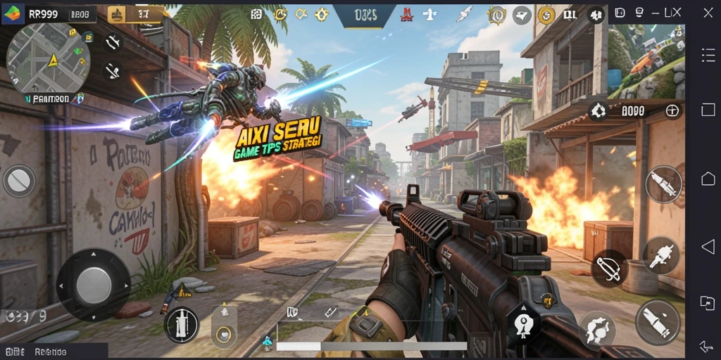 Screenshot gameplay RR999 dengan aksi seru dan menegangkan.