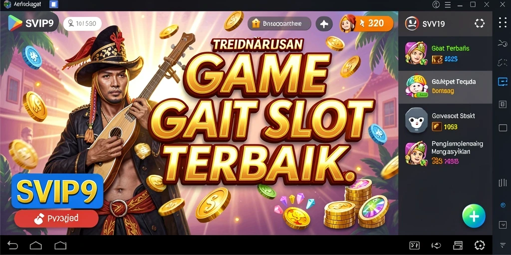 Tampilan menarik dari gameplay SVIP9 yang menggugah selera para pemain Slot.