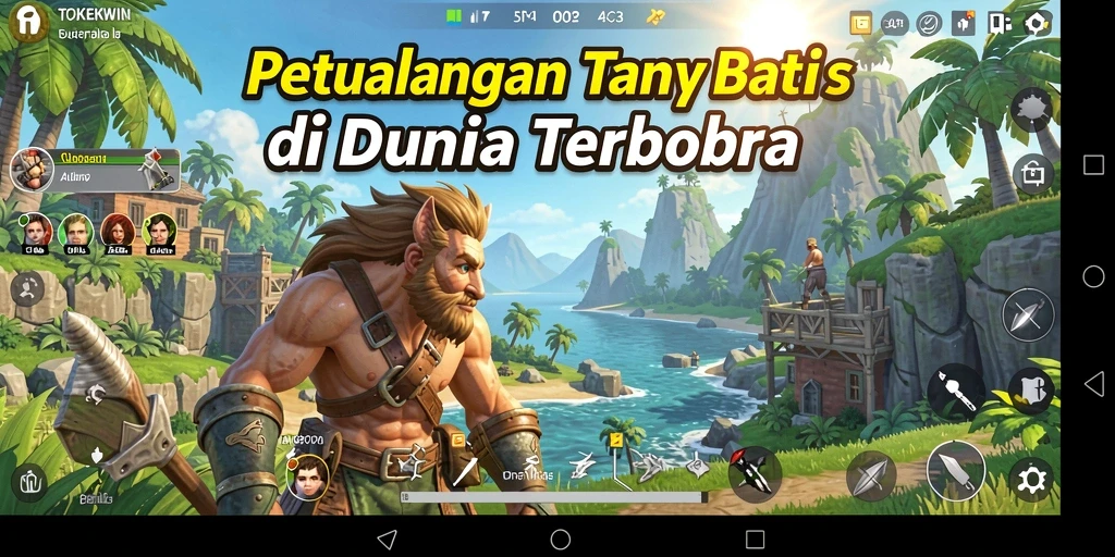 Screenshot dari gameplay di dunia terbuka yang memukau.